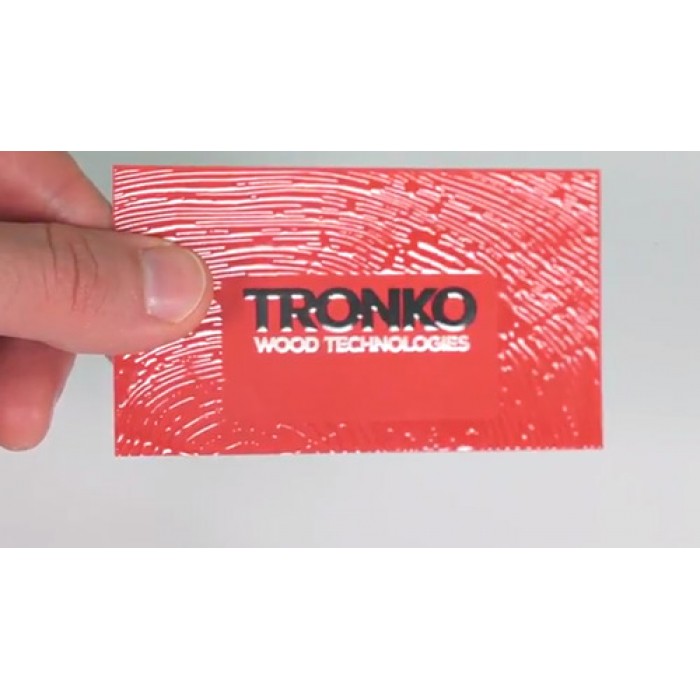 Branding with Suede Business card with Raised Spot UV Branding with Suede Business card with Raised Spot UV