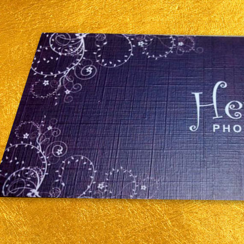 Thick Linen business cards for PPC - 16pt 