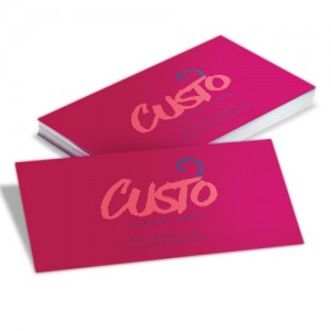 22 pt Suede Velvety Business Card with Raised InkRaised & Spot UV cards