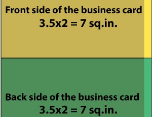 How to use backside of business cards for your marketing
