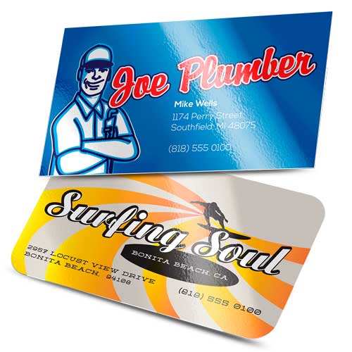 14 pt Uncoated business card for Premium Standard Card