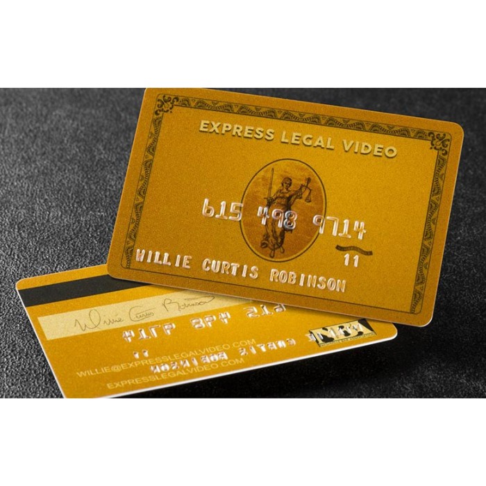 Branding Plastic business card Branding Plastic business card