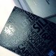 22 pt Rich Black Business Card for Premium Branding CardBlack Business cards