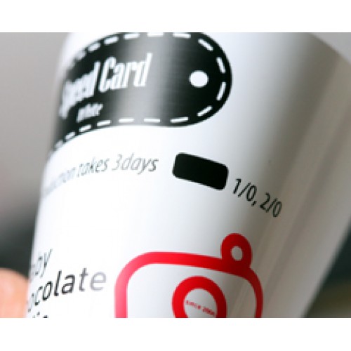 10 ml SPEED Plastic Promotional business card